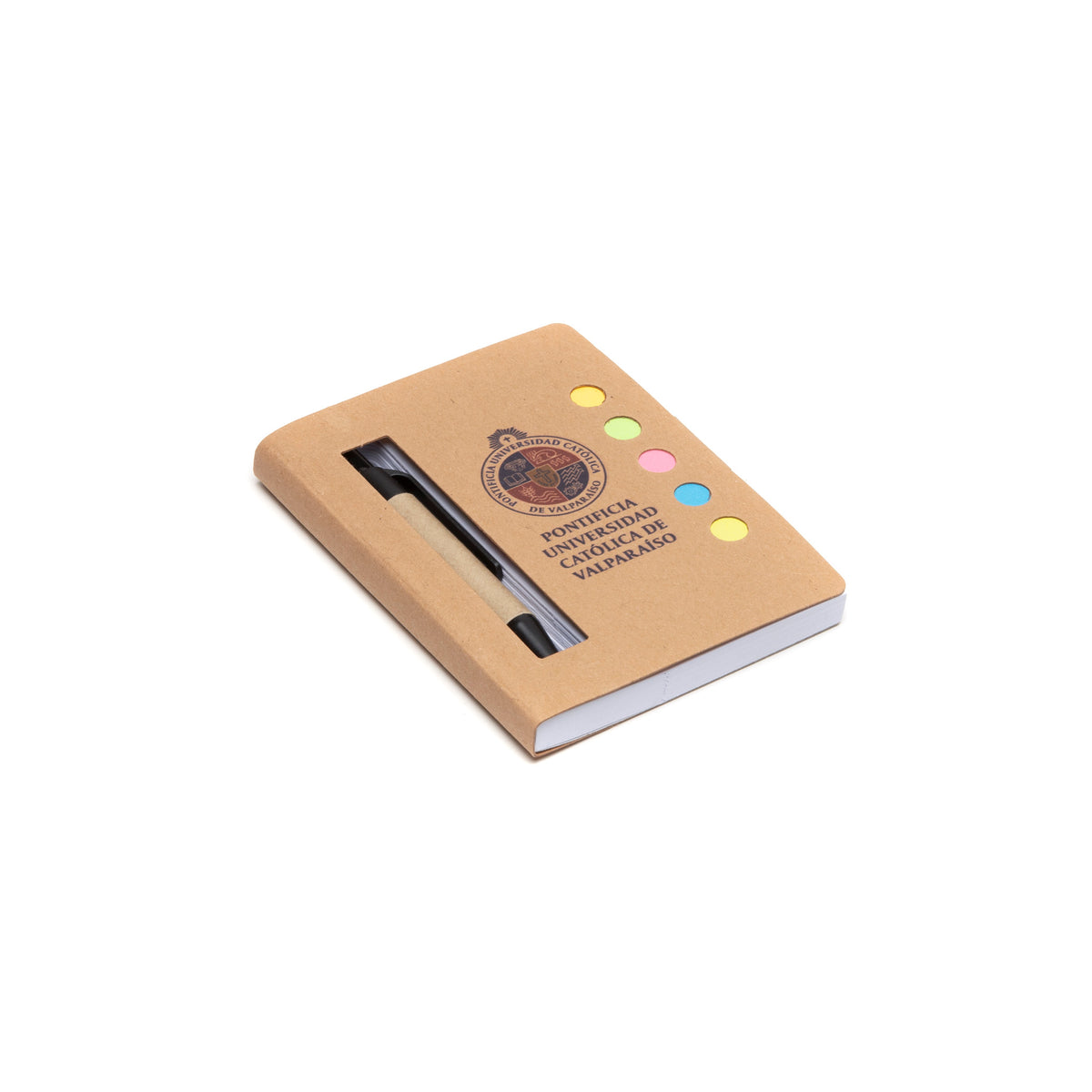 Libreta Memo Eco con Bolígrafo PUCV
